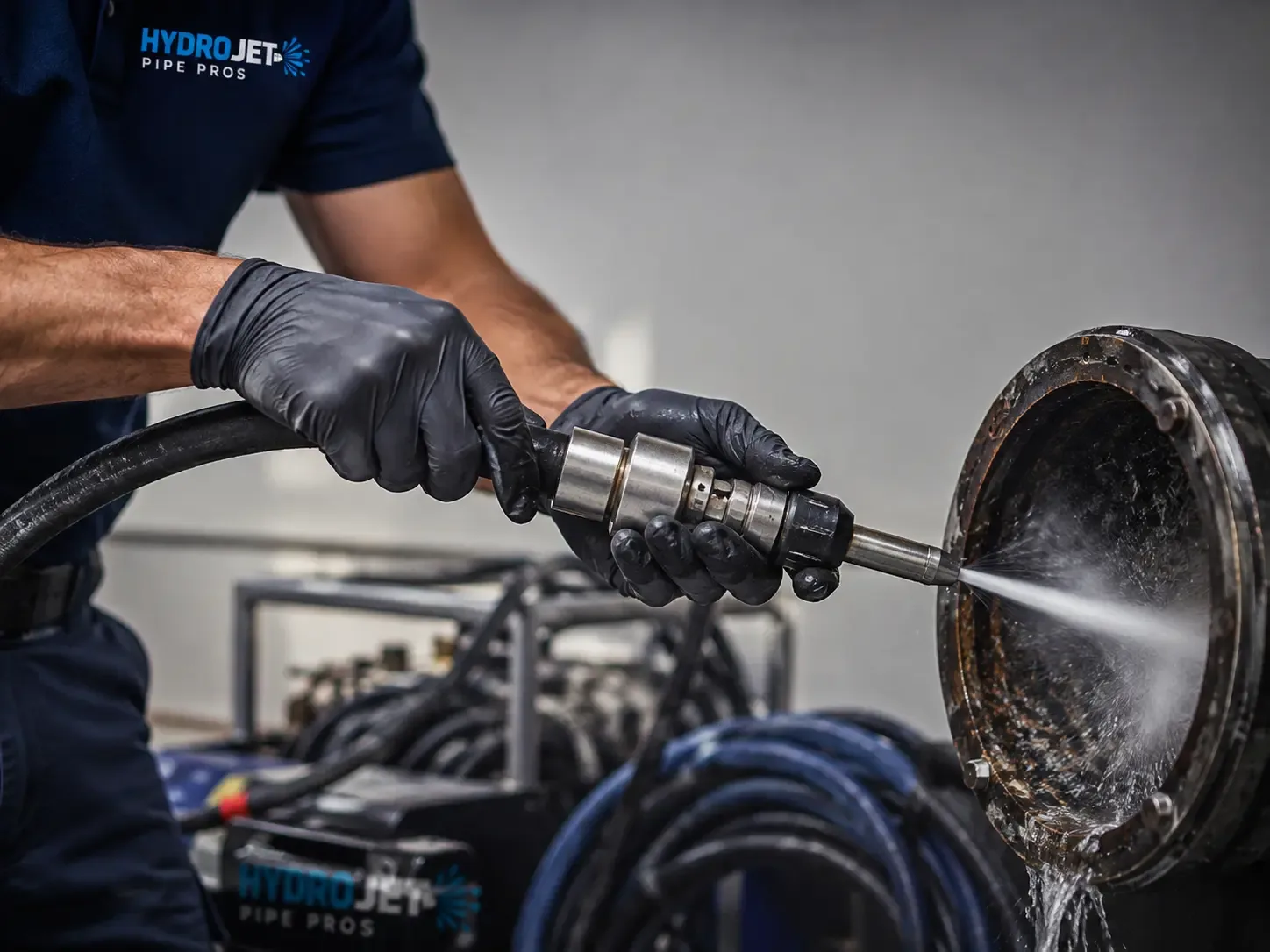 Hydro Jet Pipe Descaling in Greenwood, CA
